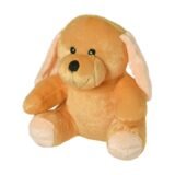 ToysTender Furry Dog Stuffed Soft Plush Kids Animal Toy 13 Inch Brown